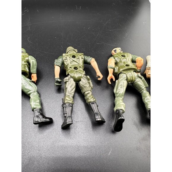 Chap Mei Soldiers Force Action Figures And Other Army Men Diorama Lot Of 5 - Picture 7 of 12